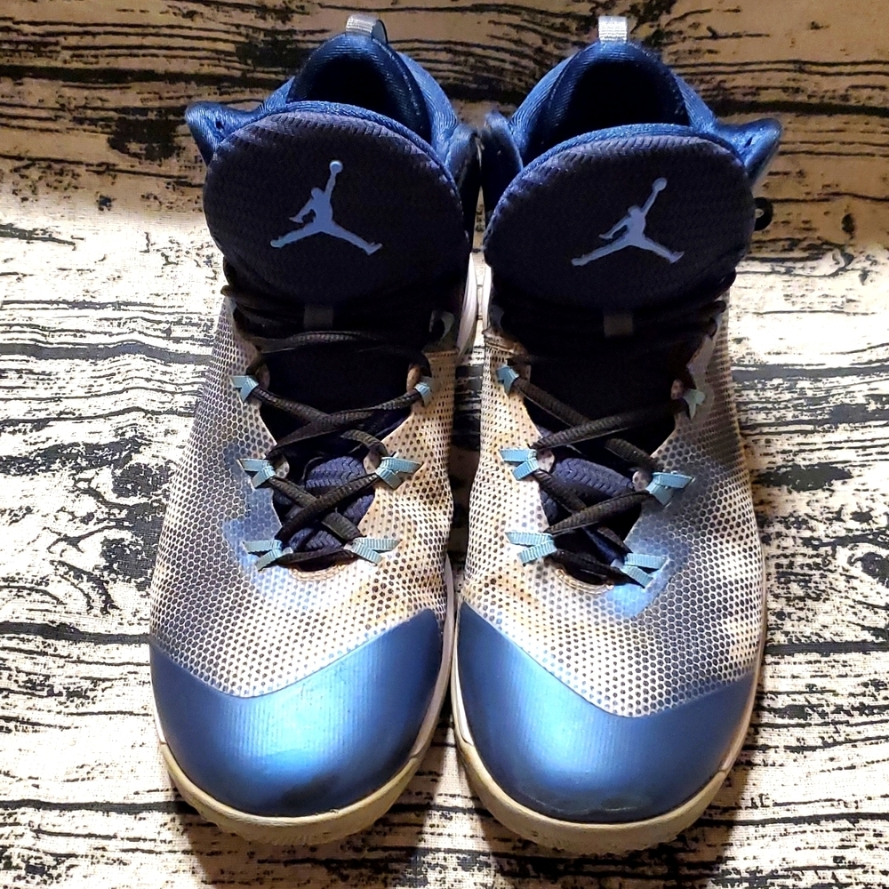 Nike Jordan Super Fly 3 Blue Size 11 Men's Basketball Sneakers - Picture 4 of 11